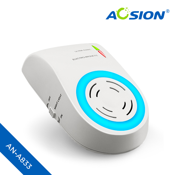 AOSION® Ultrasonic And Electromagnetic Pest Repellent for Mouse, Cockroach, Spider AN-A833